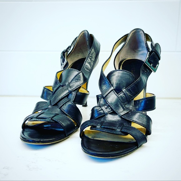 Cole Haan Shoes - Cole Haan Calfskin Leather Gladiator Heels